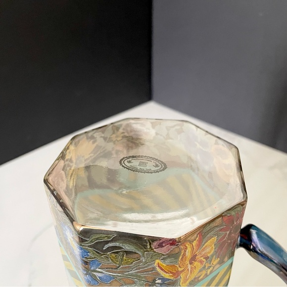 Garland Glass Pitcher by Mackenzie Childs - Picture 9 of 10